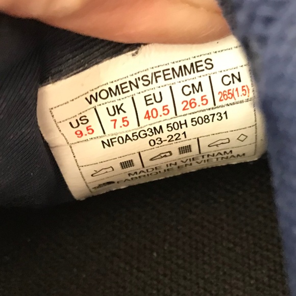 THE NORTH FACE TRAIL RUNNING SHOES - Picture 11 of 11